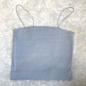 American Eagle Outfitters Noodle Strap Crop Top